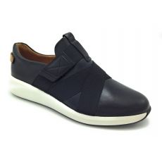 Clarks Un Rio Strap slip-on negro